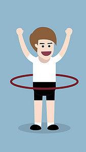 转呼啦圈背景音乐,探寻呼啦圈背后的动感音乐之旅